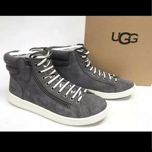Ugg charcoal booties/ tennis shoes